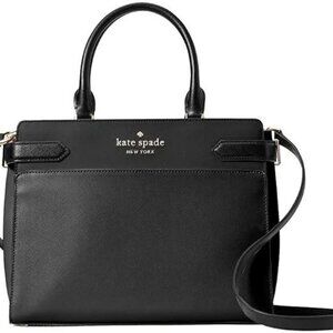 Kate Spade New York Staci Medium Saffiano Leather Satchel Purse (new with tag)！！